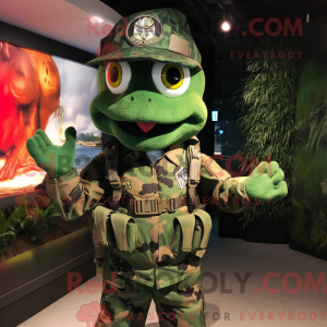 Personagem de máscara de um...