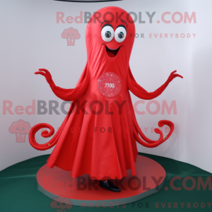 Mascot character of a Red...