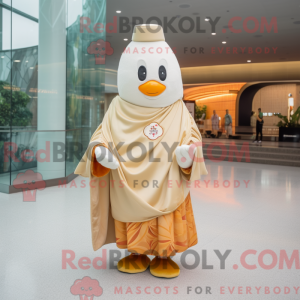 Mascot character of a Cream...