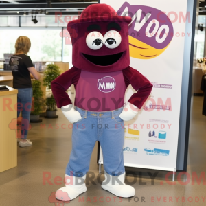 Personaggio mascotte Maroon...