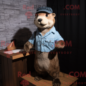 Mascot character of a Otter...