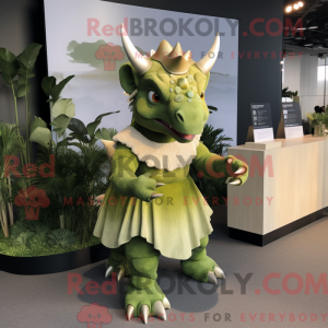 Mascot karakter van een...