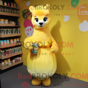 Mascot character of a...