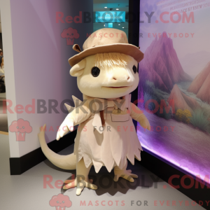 Mascot karakter van een...
