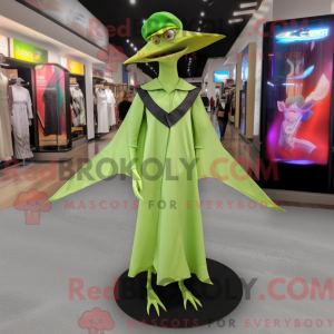 Mascot character of a Lime...