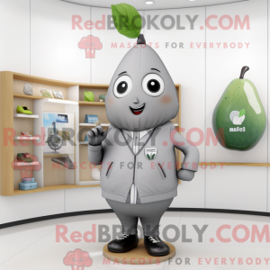 Mascot character of a Gray...