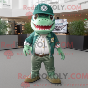 Personagem de máscara de um...