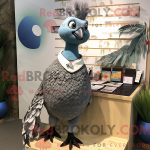 Mascot character of a Gray...