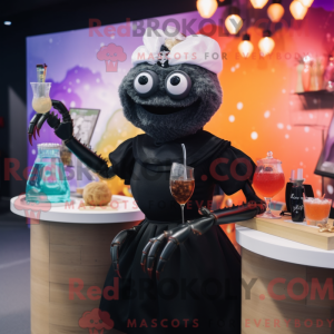 Mascot character of a Black...