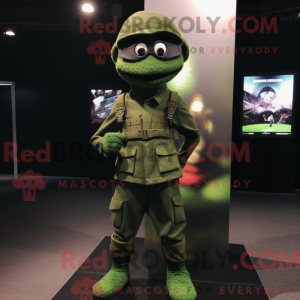 Mascot karakter van een...