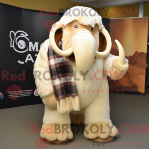 Mascot character of a Cream...