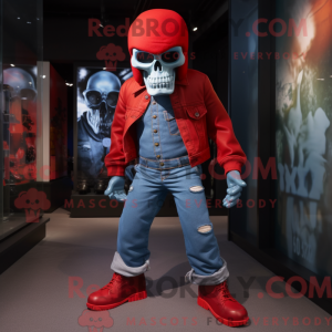Mascot character of a Red...