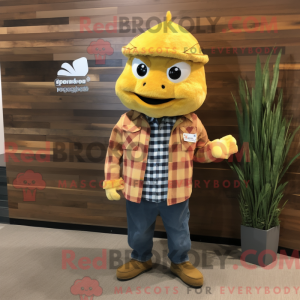Mascot character of a Gold...