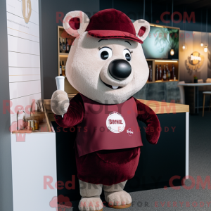 Postava maskota Maroon Sow...