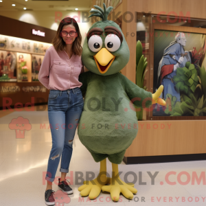 Maskot-karakter av en...