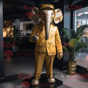 Mascot character of a Gold...