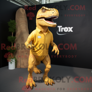 Personnage mascotte d un T...