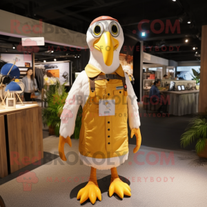 Gull Albatross maskot drakt...