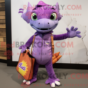 Mascot character of a...