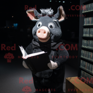 Mascot character of a Black...