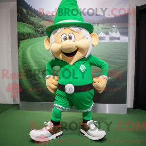 Mascot character of a Green...