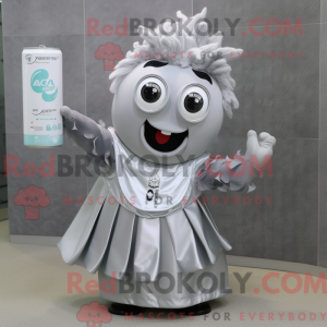 Mascot character of a Gray...