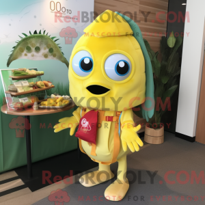 Personnage mascotte d un...