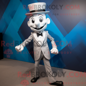 Postava maskota stříbrného...