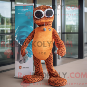 Mascot karakter van een...
