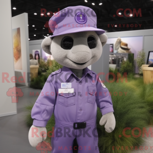 Maskottchen eines Lavender...
