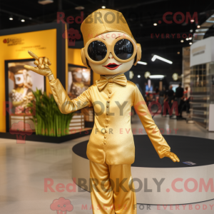 Mascot character of a Gold...