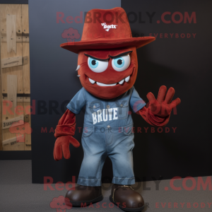 Personagem de máscara de um...