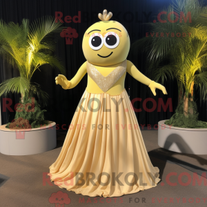 Mascot karakter van een Tan...