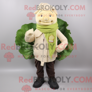 Mascot character of a Cream...
