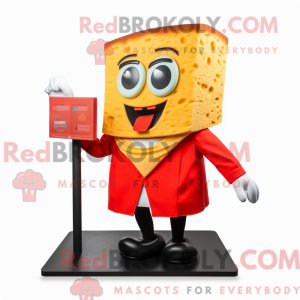 Mascot character of a Red...