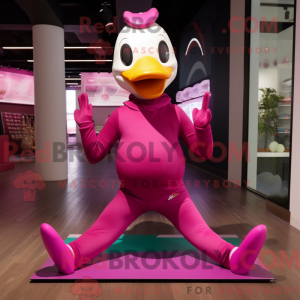 Mascot character of a...