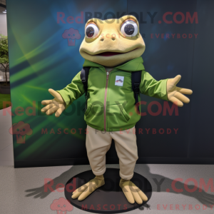 Personagem de máscara de...
