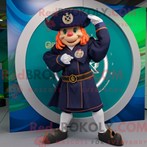 Postava maskota námořnictva...