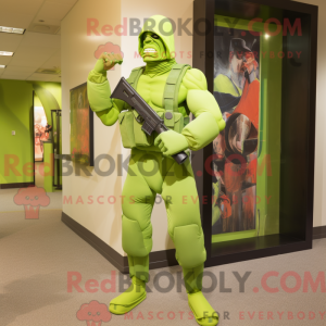 Personagem de máscara de...