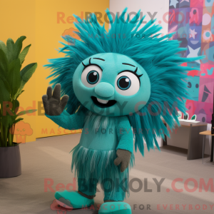 Postava maskota Teal...