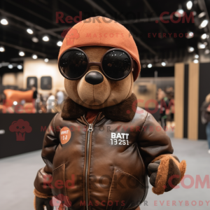 Mascot character of a Rust...