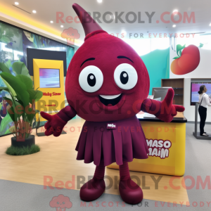 Mascot character of a...