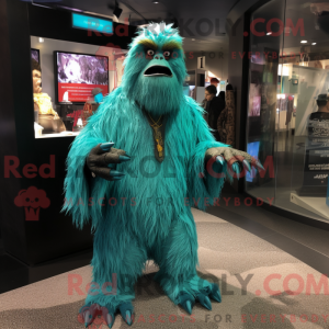 Mascot karakter van een...