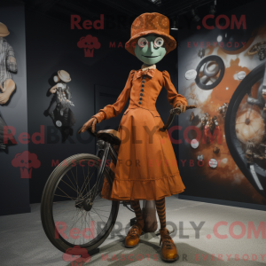 Mascot character of a Rust...