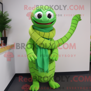 Mascottefiguur van een...