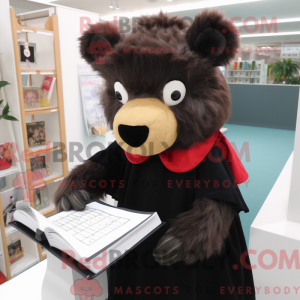 Mascot character of a Black...