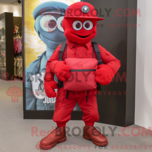 Personnage mascotte d un...