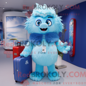 Mascot karakter van een...