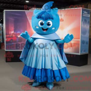 Maskottchenfigur eines Blue...