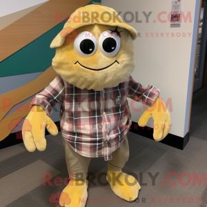 Mascottefiguur van een...